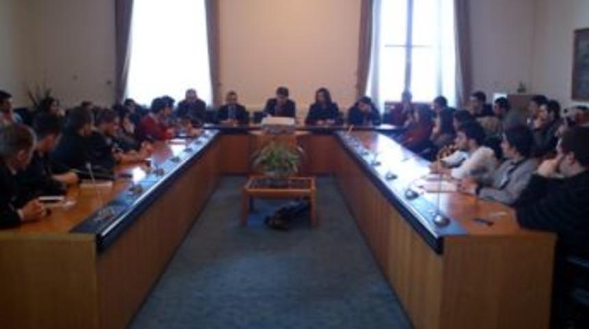 Ak Parti Bilecik Gen&ccedil;lik Kolları TBMM ziyareti