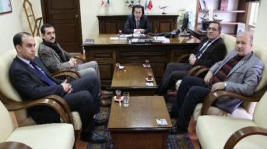 Nevşehir Esob Y&ouml;neticilerinden Ahika Genel Sekreteri Yıldız&rsquo;a Ziyaret