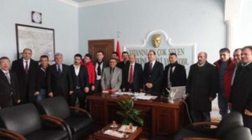 İl Milli Eğitim M&uuml;d&uuml;r&uuml; Bilge, İl&ccedil;e Şube Ve Okul M&uuml;d&uuml;rleriyle Değerlendirme Toplantısı Yaptı