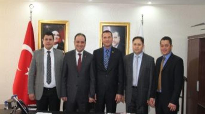 Ak Parti İl Başkanı Baybatur'a K&ouml;pr&uuml;başın&rsquo;dan Ziyaret