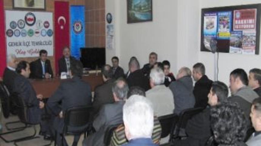 Milletvekili Aydın&rsquo;dan Eğitim-bir-sen&rsquo;e Ziyaret