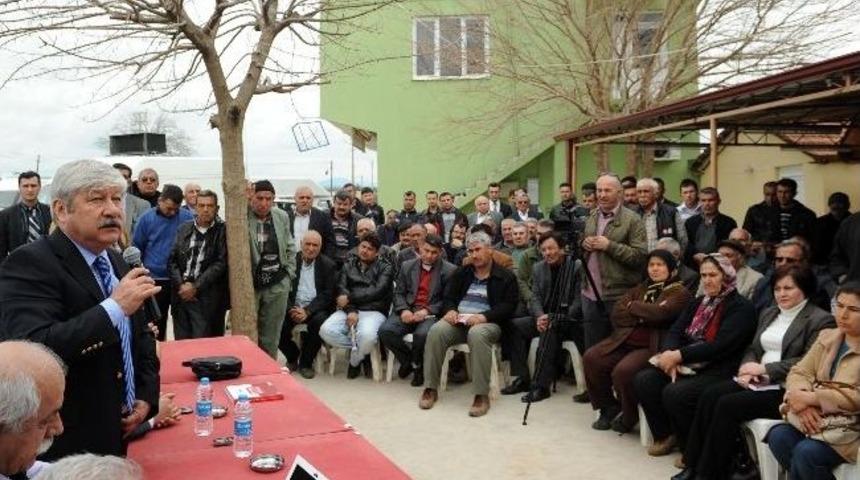 Akaydın Aksu'da Vatandaşlarla Bir Araya Geldi