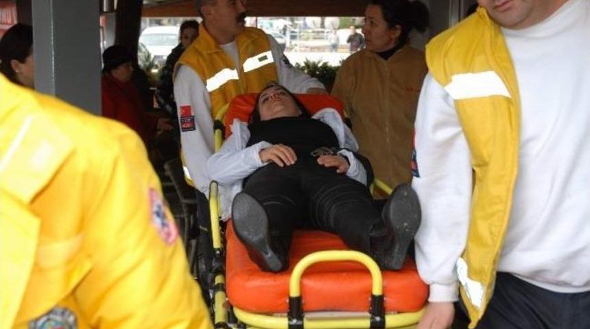 Mağazada A&ccedil;ık Bırakılan Isıtıcıdan Yangın &Ccedil;ıktı