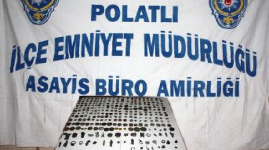 Polatlı'da Kaçak Tarihi Eser Ele Geçirildi