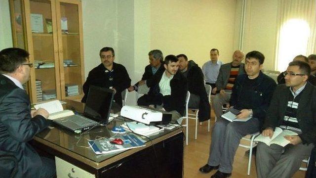 Hisarcık’ta Din Görevlilerine Mesleki Bilgi Seviye Tespit Sınavına Hazırlık Kursu