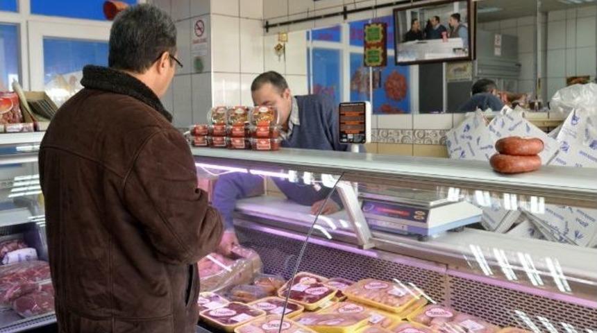 Tepebaşı Zabıtasından Ka&ccedil;ak Et Denetimi