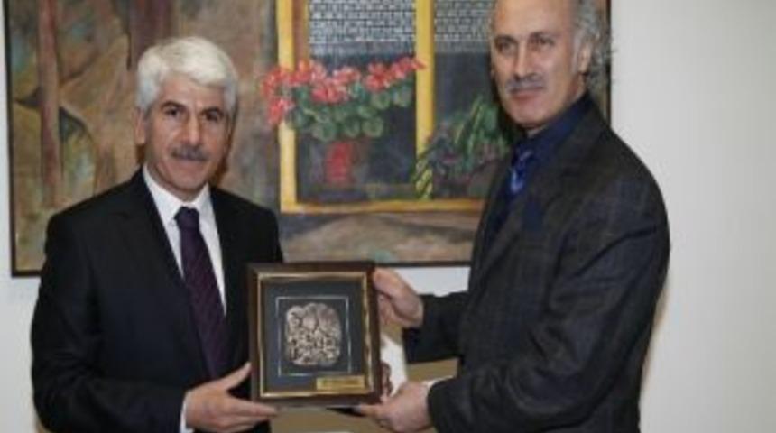 Başkan Sakallı&rsquo;dan Gıda Tarım Ve Hayvancılık İl M&uuml;d&uuml;r&uuml; &Ccedil;ankaya&rsquo;ya Ziyaret