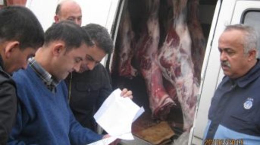 Zabıta’dan ‘et Taşıma’ Denetimi