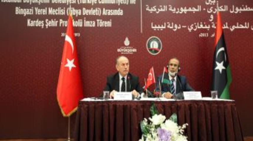 İstanbul Ile Bingazi Kardeş Şehir Oldu