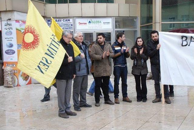 Çanakkale'de Eğitim-sen’den Gözaltılara Tepki