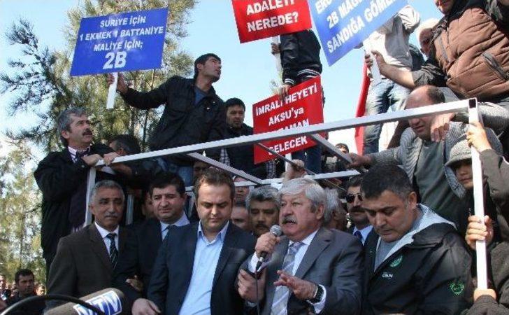 Antalya’daki 2b Eylemi G3