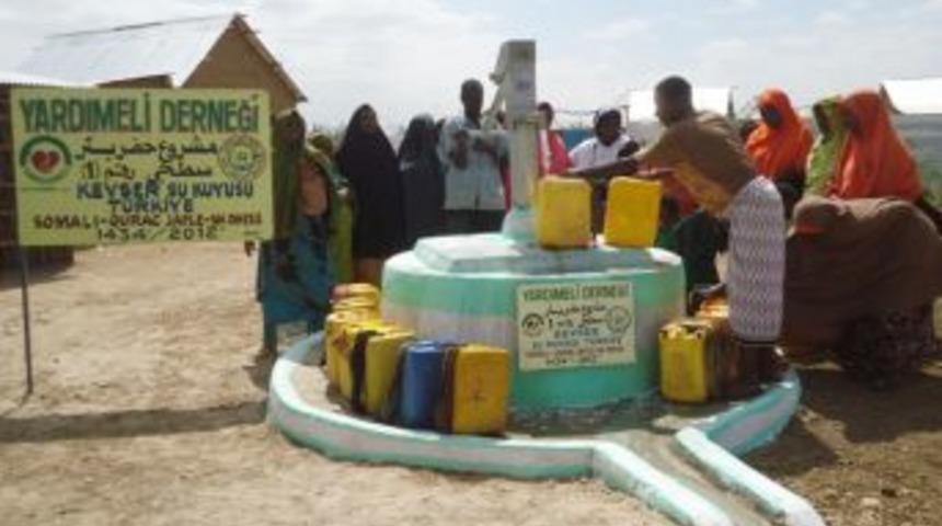 Yardımeli Derneği: Somali'de Su Kuyuları A&ccedil;maya Devam Ediyoruz