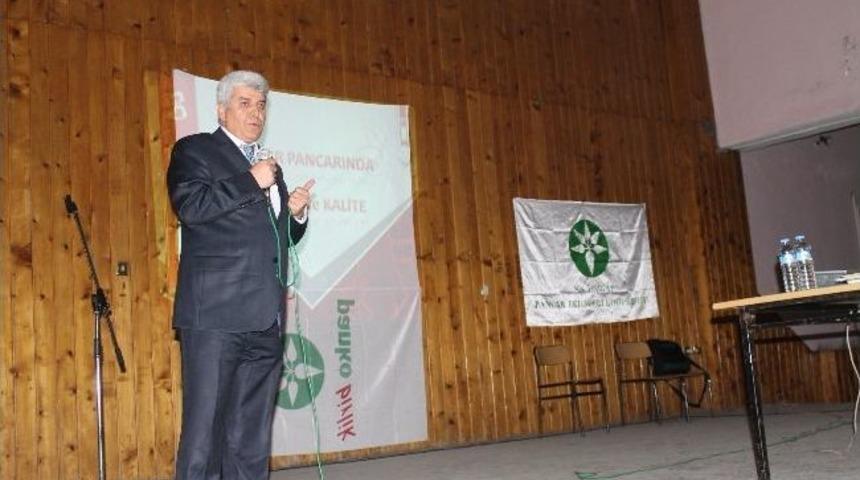 Akdağmadeni İlçesinde Pancar Üreticilerine Seminer Verildi