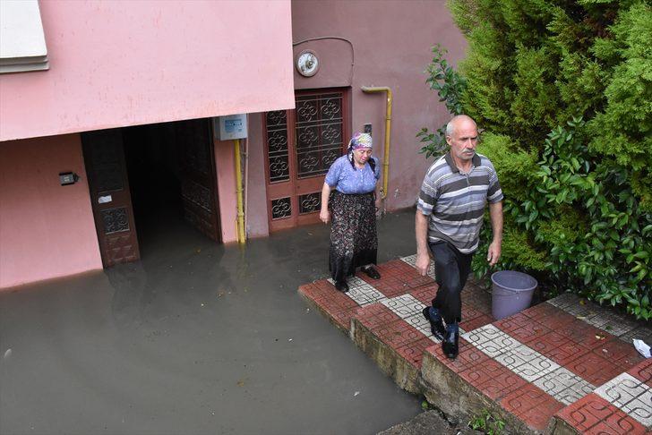 Ordu'daki şiddetli yağış G5