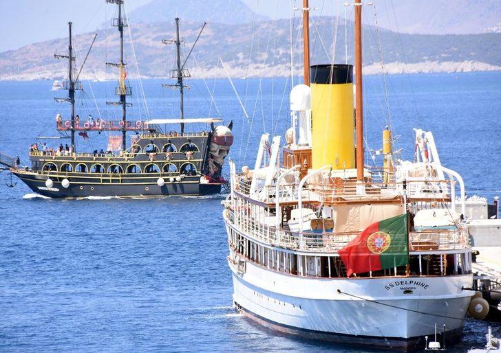 ABD'de imal edilen en büyük buharlı yat Bodrum'da  G1