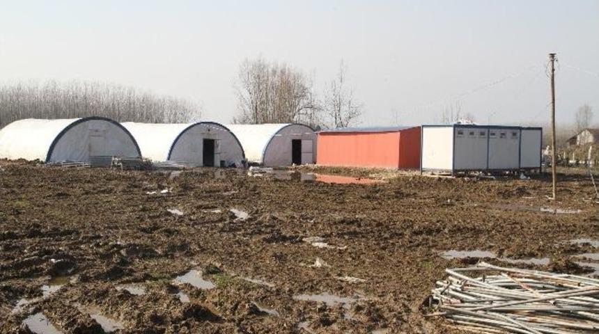 Başkan Yazıcı Toki Şantiyesini Ziyaret Etti