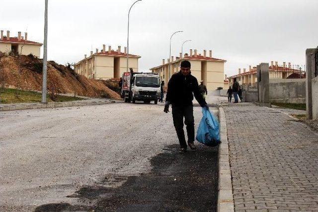 Sarıçam'da Mıntıka Temizliği