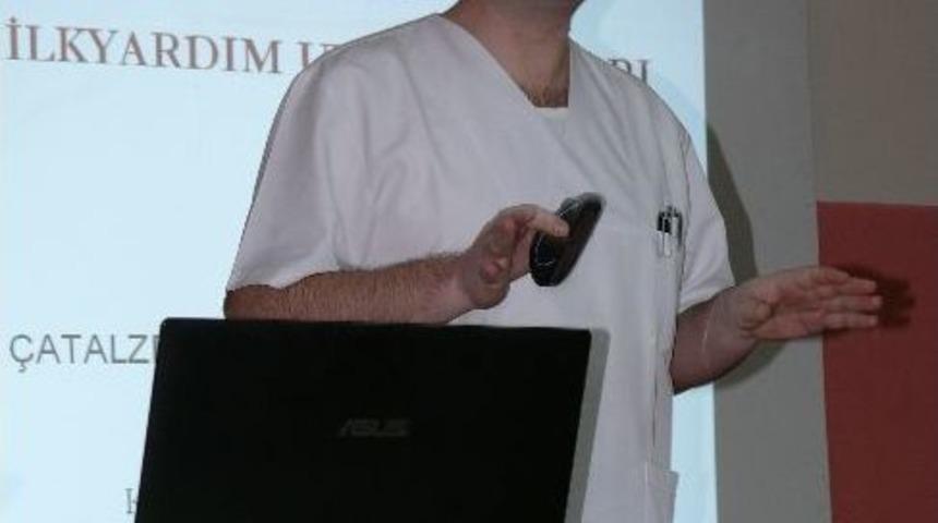 &Ccedil;atalzeytin&rsquo;de Memur Ve İdarecilere İlkyardım Eğitimi Verildi