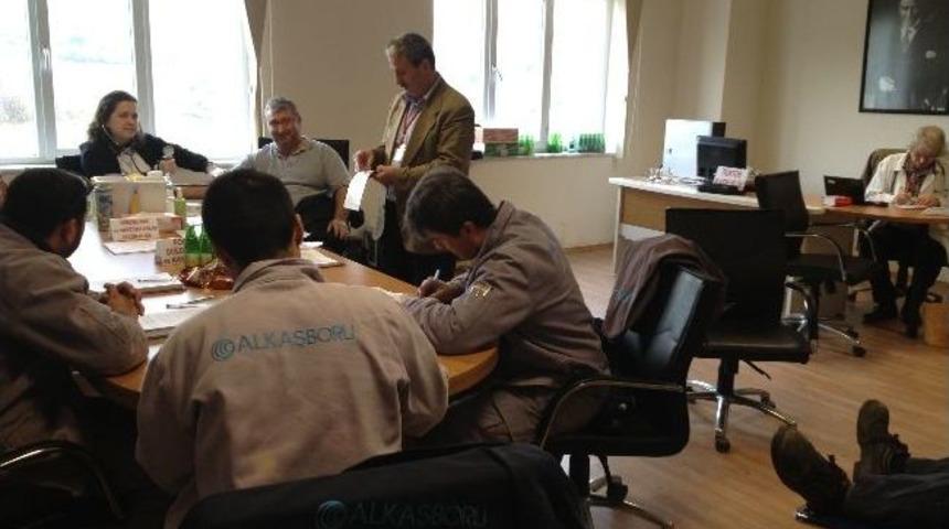 İş&ccedil;ilerden &Ouml;rnek Kan Bağışı