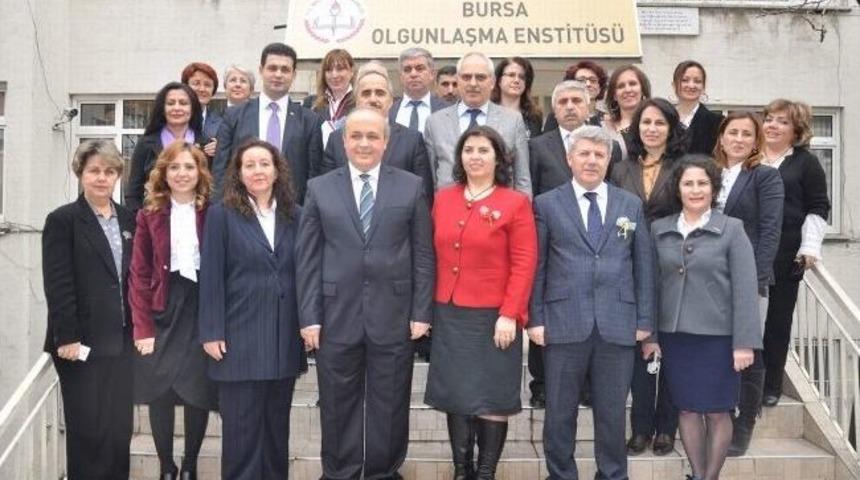 Bursa Olgunlaşma Enstit&uuml;s&uuml;ne Genel M&uuml;d&uuml;r Ziyareti