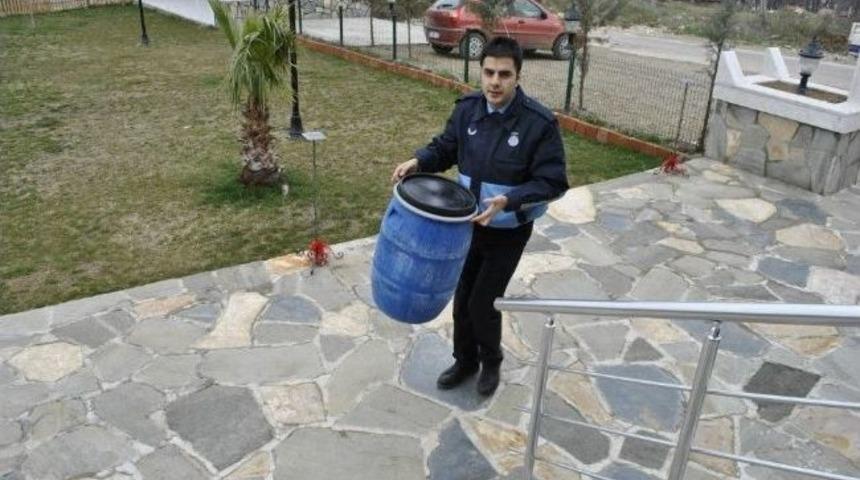 &Ccedil;ınarcık'ta Atık Yağlar Toplanıyor