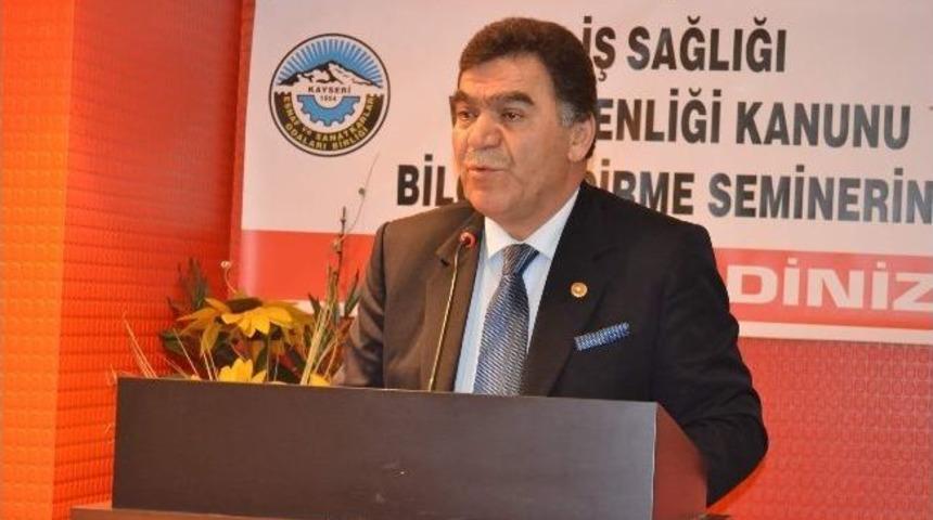 Kesob&rsquo;dan &lsquo;iş Sağlığı Ve G&uuml;venliği Kanunu&rsquo; Konulu Seminer