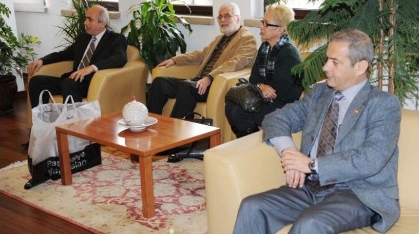 Gazetecilerden Başkan Tiryaki'ye Tebrik Ziyareti