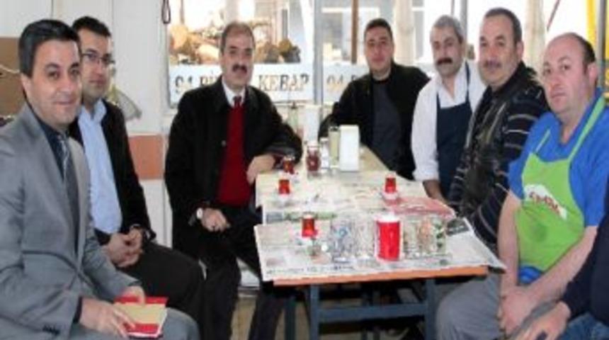 Başkan Din&ccedil;&rsquo;ten Esnaf Ziyaretleri