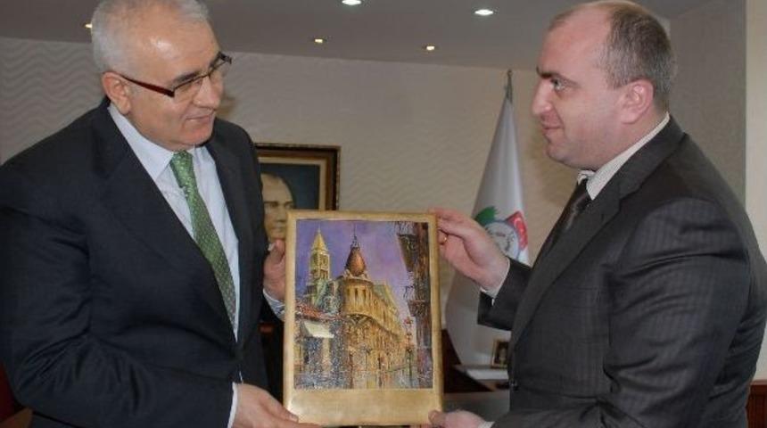 Acara &Ouml;zerk Cumhuriyeti H&uuml;k&uuml;met Başkanı Khabadze Rize&rsquo;de