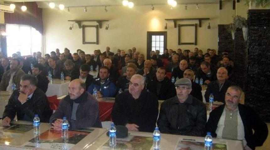 Tarım Kredi Kayseri B&ouml;lge M&uuml;d&uuml;r&uuml; Ali Sarı, B&uuml;nyan &Ccedil;ift&ccedil;isi İle Tanıştı