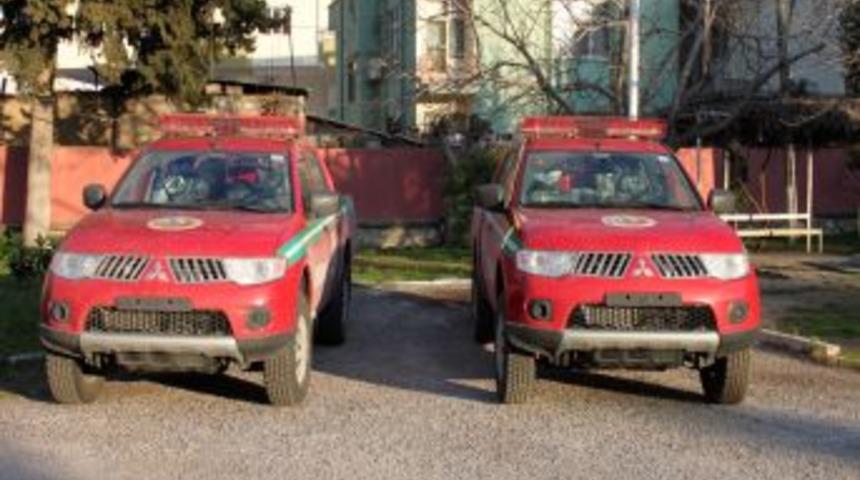 KKTC&rsquo;ye Iki Adet Yangına Ilk M&uuml;dahale Aracı G&ouml;nderildi