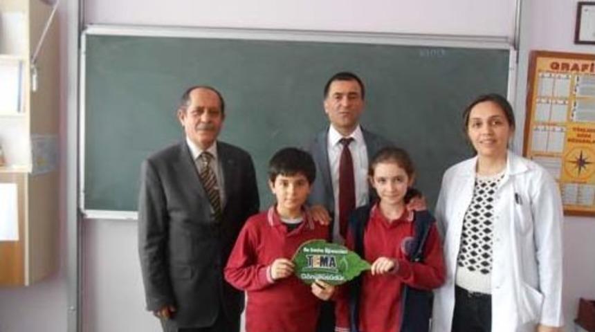 &Ouml;ğrencilere Doğayı Koruma Ve Yeşili Sevdirme &Ccedil;alışması