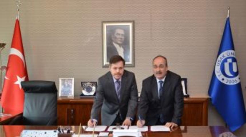 Uşak Üniversitesi Ve İl Milli Eğitim Müdürlüğü Arasında Protokol Imzalandı