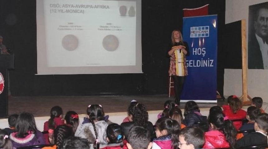 &Ouml;ğrencilere Dengeli Beslenme Semineri