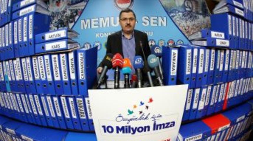 G&uuml;ndoğdu: Baş&ouml;rt&uuml;s&uuml; I&ccedil;in 12 Milyon Imza Topladık, Artık G&ouml;rev H&uuml;k&uuml;mette