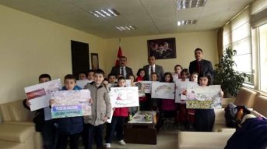 Seydişehir&rsquo;de &Ouml;ğrencilerden Ekmek İsrafı Kampanyasına Destek