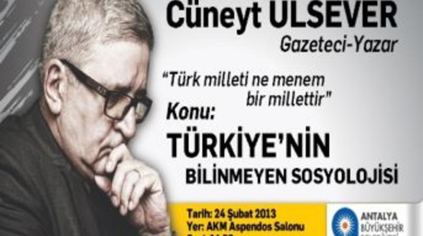 C&uuml;neyt &Uuml;lsever Antalyalılarla Buluşuyor