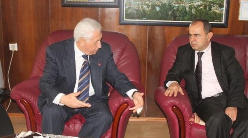 İller Bankası Van B&ouml;lge M&uuml;d&uuml;r&uuml;&rsquo;nden Başkan Dede&rsquo;ye Ziyaret