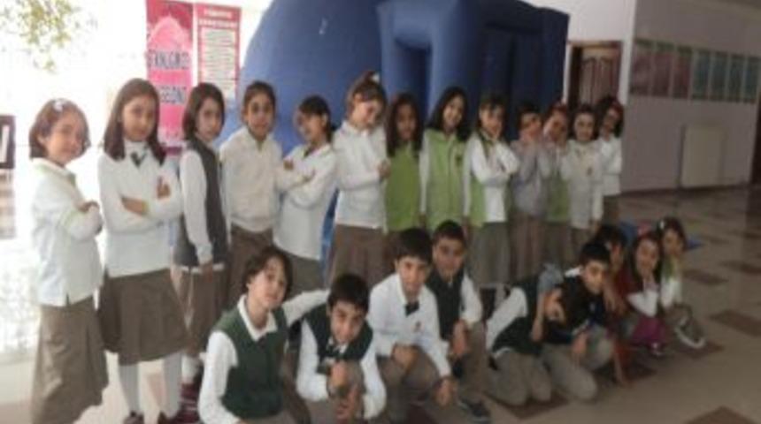 Lara Koleji&rsquo;nde Uzay &Ccedil;adırı Kuruldu