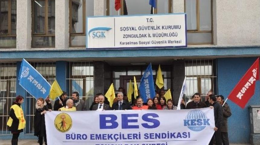 Bes’ten İş Bırakma Eylemi