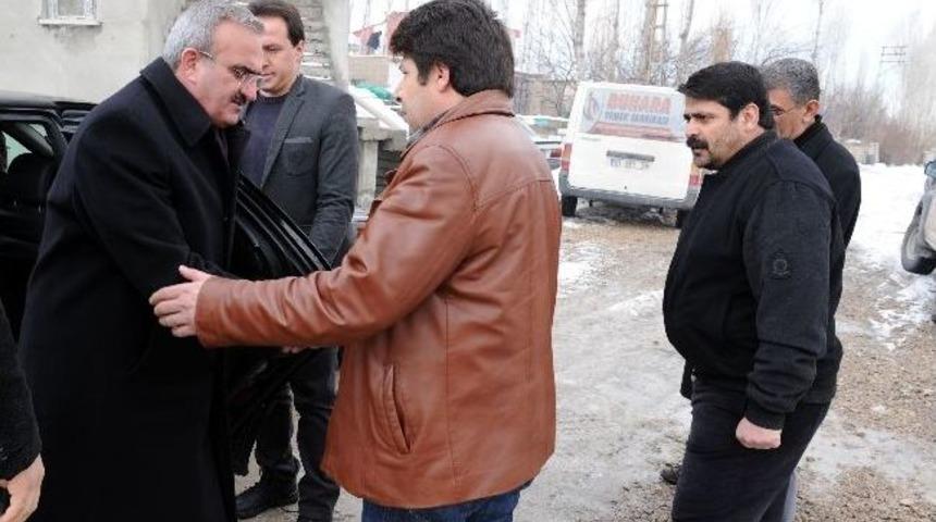 Vali Karaloğlu&rsquo;ndan Dha B&ouml;lge M&uuml;d&uuml;r&uuml;&rsquo;ne Taziye Ziyareti