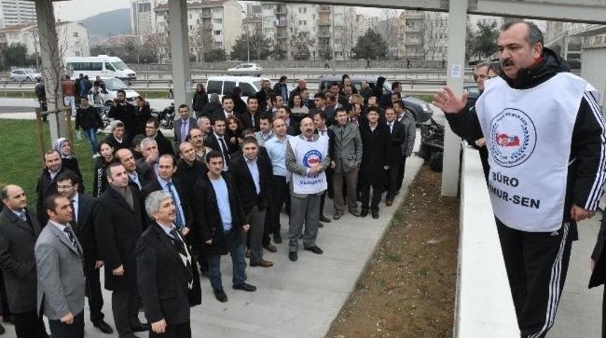 İstanbul&rsquo;dan Ankara&rsquo;ya Y&uuml;r&uuml;yen B&uuml;ro Memur-sen Genel Başkanı Yusuf Yazgan: