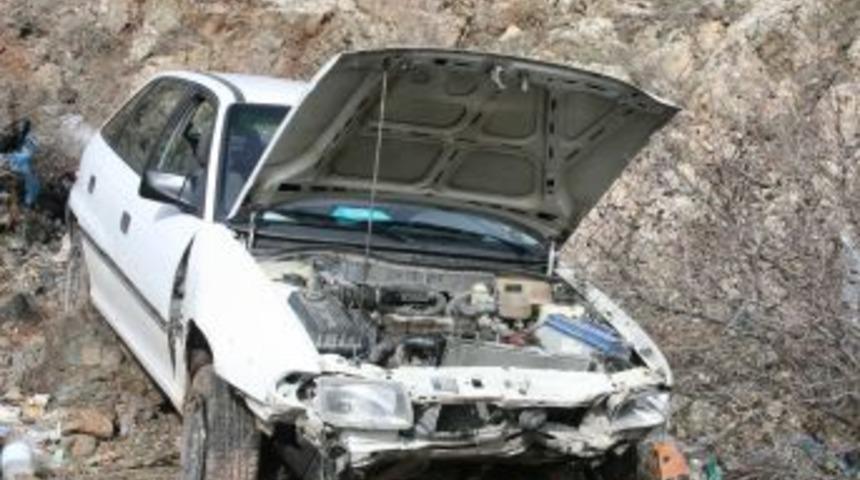 Elazığ'da trafik kazası 1 yaralı