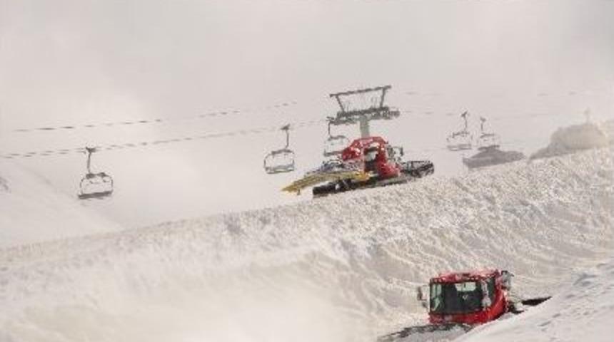 Snowboard Şampiyonası İ&ccedil;in Hazırlıklar Tam Gaz