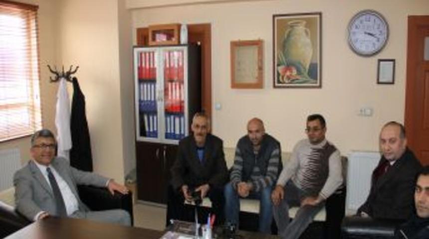 Kahramanmaraş Emniyet M&uuml;d&uuml;r&uuml; Aşık, Pazarcık'ta Basın Mensuplarıyla Buluştu