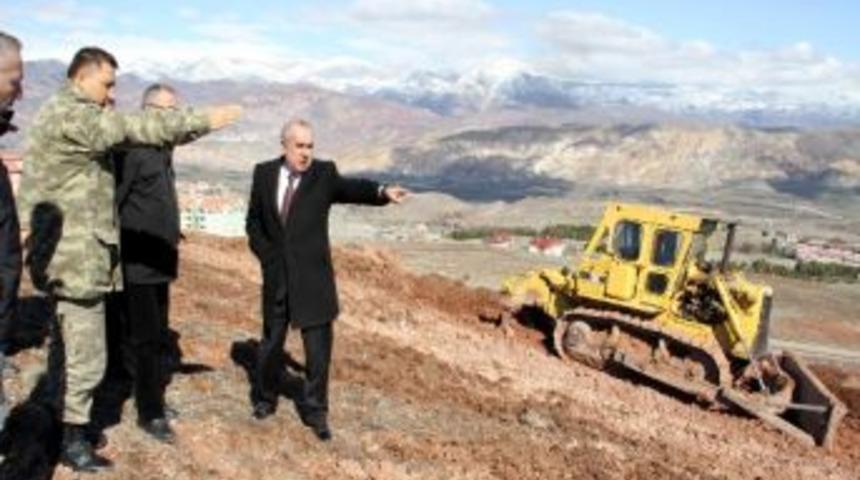 Toki Konutları İçin Alternatif Yol Yapımı İçin Çalışma Başlatıldı