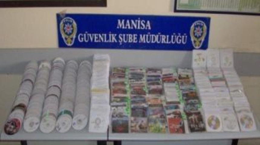Manisa&rsquo;da Bandrols&uuml;z Cd Operasyonu