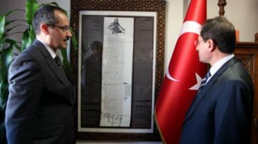 Vali Sabri Başk&ouml;y iade-i ziyarette bulundu