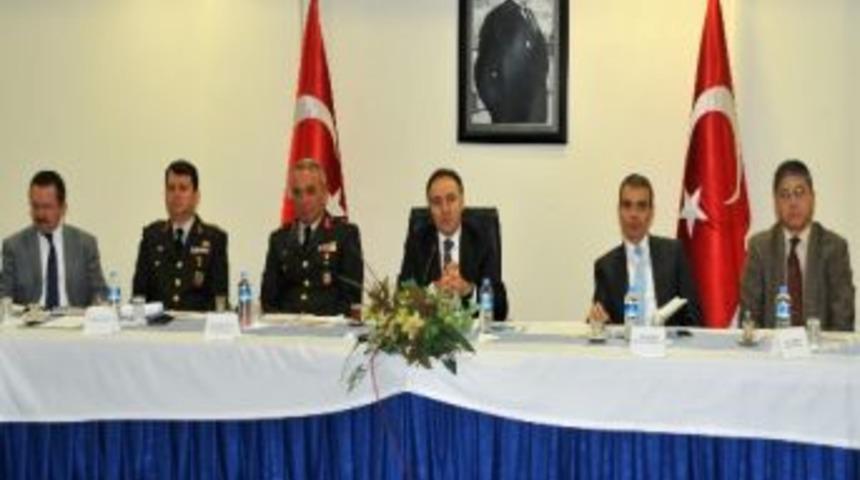 İl Emniyet Değerlendirme Toplantısı Yapıldı