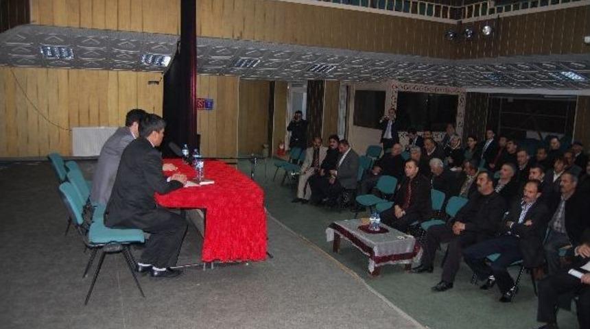 G&uuml;roymak'ta Ay&ccedil;i&ccedil;eği Yetiştiriciliği Bilgi Toplantısı